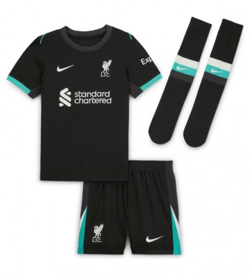 Liverpool Federico Chiesa #14 Udebanetrøje Børn 2024-25 Kortærmet (+ Korte bukser)